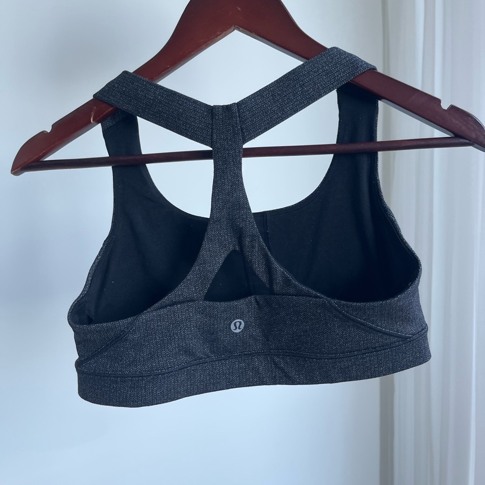 Lululemon Athletica Gray Sports Bra